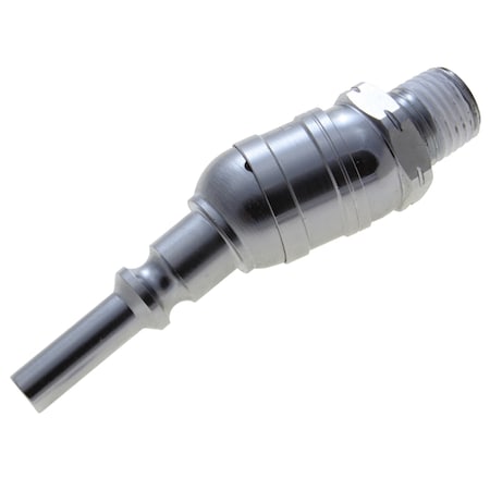 Free-Angle Plug, Free Angle, Lincoln, 1/4" Body Size, 1/4" Male NPT NFAP-N2M-LN